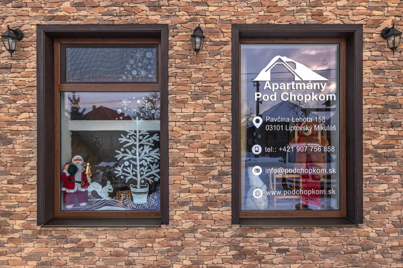 Apartmány Pod Chopkom Pavčina Lehota Exterior foto